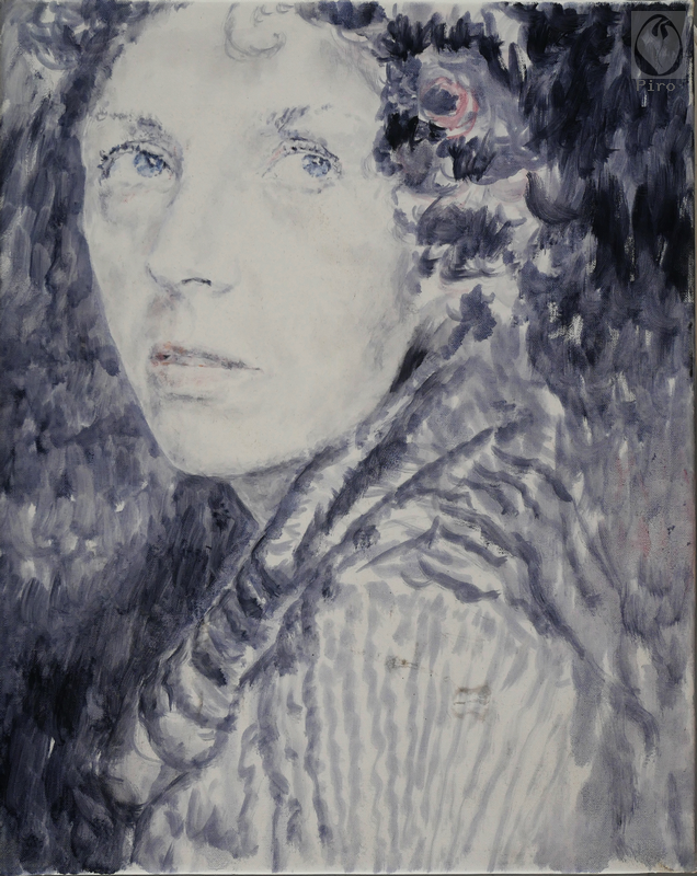 oil on canvas - olio su tela di Piro